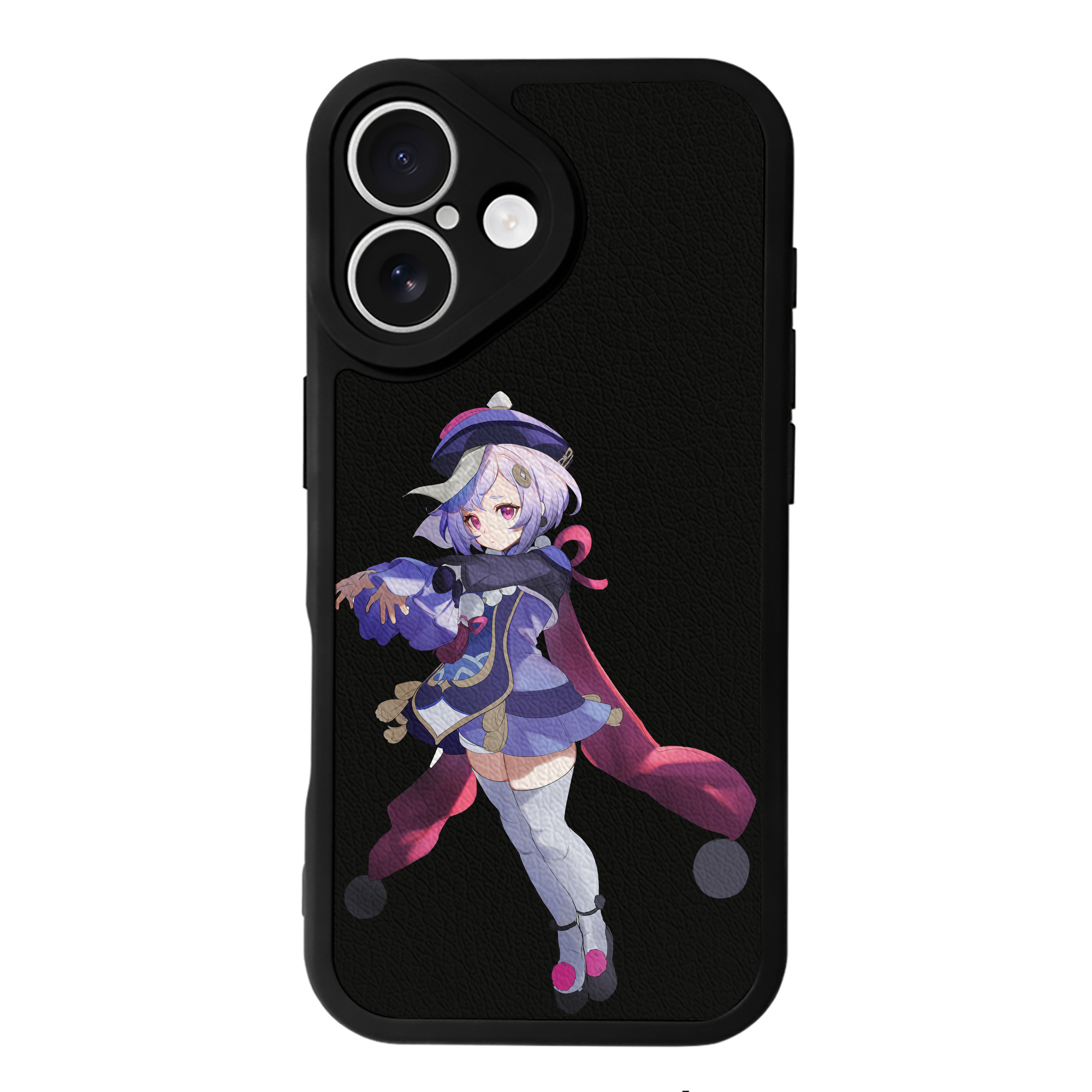 げんし神 七七 なな  genshin Nana 【iPhone 16シリーズ対応】シリコンスマホケース（レザー調） 材質：シリコン